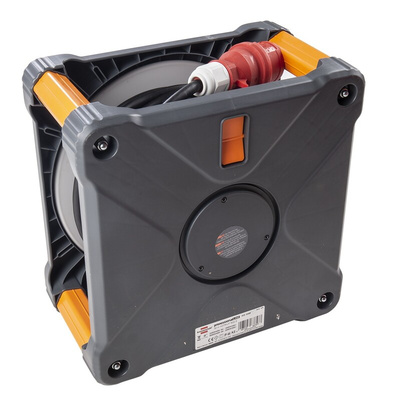 brennenstuhl 30m 3 Socket Type F - German Schuko Cable Reel, 400 V ac, IP44