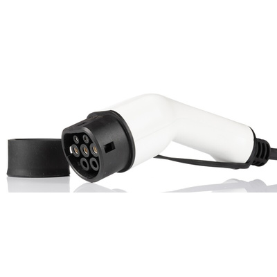 RS PRO 16 A Mode 3, Type 1 to Type 2, EV Charging Cable 5m