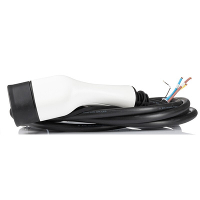 RS PRO 16 A Mode 3, Type 2, EV Charging Cable 5m