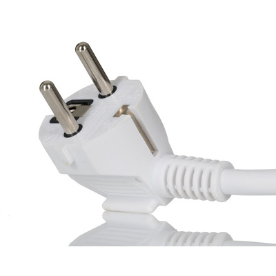 RS PRO 2m 6 Socket Schuko Socket, 250 V, IP20