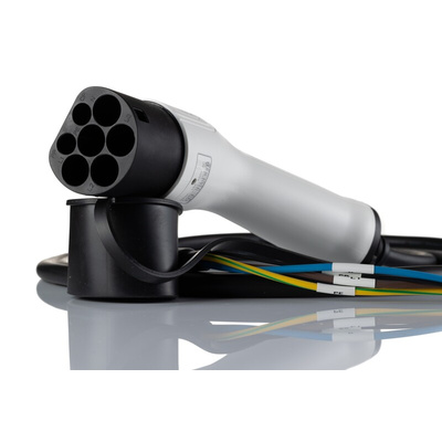 RS PRO 16 A Mode 3, Type 2, EV Charging Cable 3m