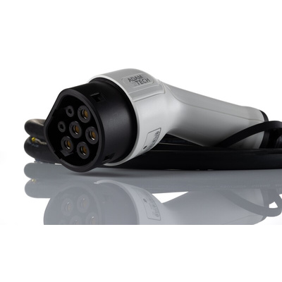 RS PRO 16 A Mode 3, Type 2, EV Charging Cable 3m