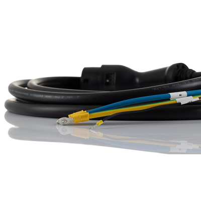 RS PRO 32 A Mode 3, Type 2, EV Charging Cable 5m