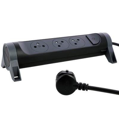 Legrand 1.5m 3 Socket Type E - French Extension Lead