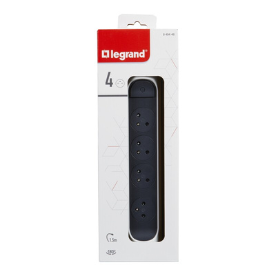 Legrand 1.5m 4 Socket Type E - French Extension Lead