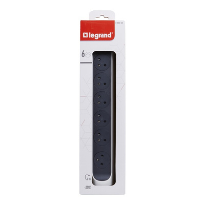 Legrand 6 Socket Type E - French Extension Lead