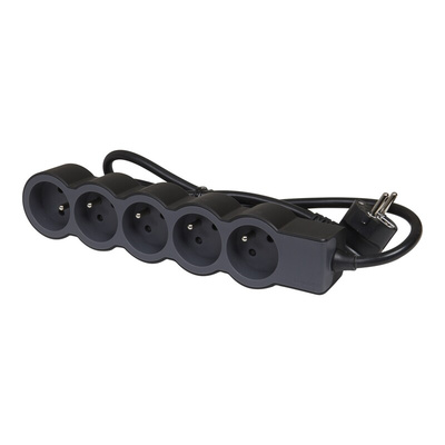 Legrand 3m 5 Socket Type E - French Extension Lead