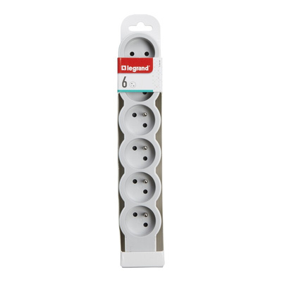 Legrand 6 Socket Type E - French Extension Lead