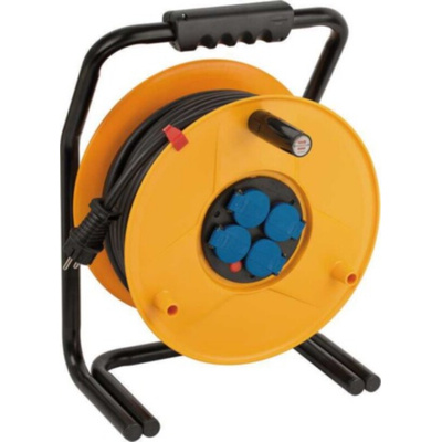 brennenstuhl 40m 4 Socket Type E - French Cable Reel