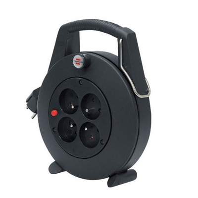 brennenstuhl 5m 4 Socket Type E - French Extension Reel, 230 V, IP20
