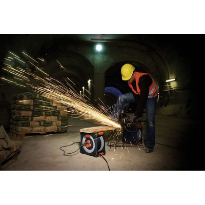brennenstuhl 40m 4 Socket Type E - French Extension Reel, 230 V, IP44