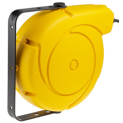 RS PRO 11m 0 Socket Cable Reel, 230 V