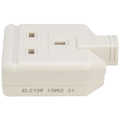 RS PRO 1 Socket Type G - British Trailing Socket, 240 V