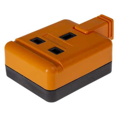 RS PRO 1 Socket Type G - British Trailing Socket, 240 V