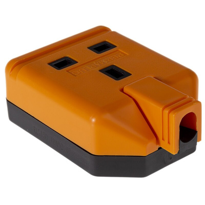 RS PRO 1 Socket Type G - British Trailing Socket, 240 V