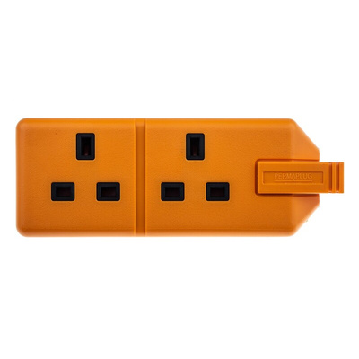 RS PRO 2 Socket Type G - British Trailing Socket, 240 V