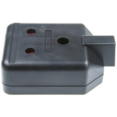 RS PRO 1 Socket Type M - Old British/South African 15A Trailing Socket, 230 V