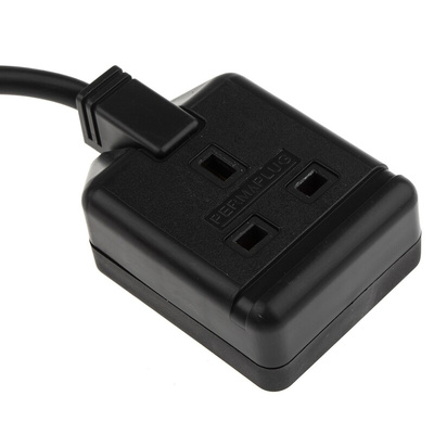 RS PRO 5m 1 Socket Type G - British Extension Lead