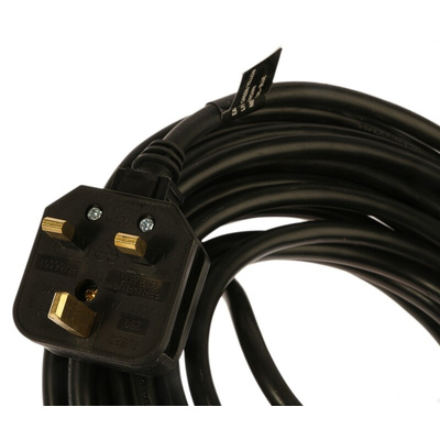 RS PRO 10m 1 Socket Type G - British Extension Lead