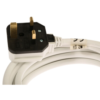 RS PRO 4m 2 Socket Type G - British Extension Lead