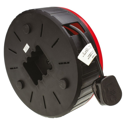 Schneider Electric 15m 4 Socket Type G - British Cable Reel, 240 V