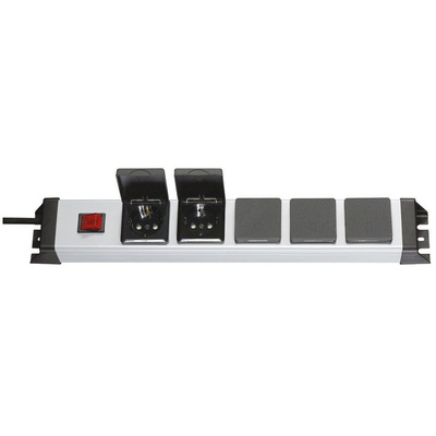 Kopp 1.4m 5 Socket Type F - German Schuko Extension Lead, 250 V ac
