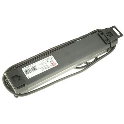 brennenstuhl 1.8m 4 Socket Type G - British Extension Lead, 230 V, IP20