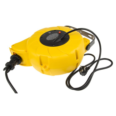 brennenstuhl 2m 1 Socket Type E - French Cable Reel, 230 V, IP20