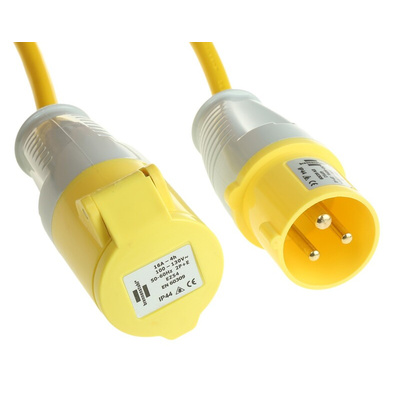 brennenstuhl 14m 1 Socket BS4343/EN60309 110V-16A Extension Lead, 110 V, IP44