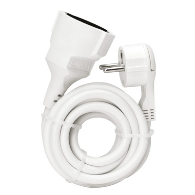 Kopp 2m 1 Socket Type F - German Schuko Extension Lead, 230 V, IP20