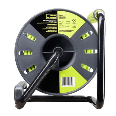 RS PRO 25m 4 Socket Type G - British Cable Reel, 240 V