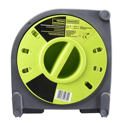 RS PRO 15m 4 Socket Type F - German Schuko Cable Reel, 240 V