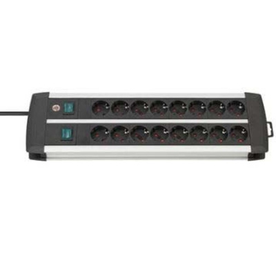 brennenstuhl 3m 2 x 8 Socket Extension Lead, IP20