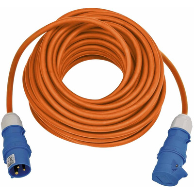 brennenstuhl 25m 1 Socket BS4343 Extension Lead, 230 V, IP44