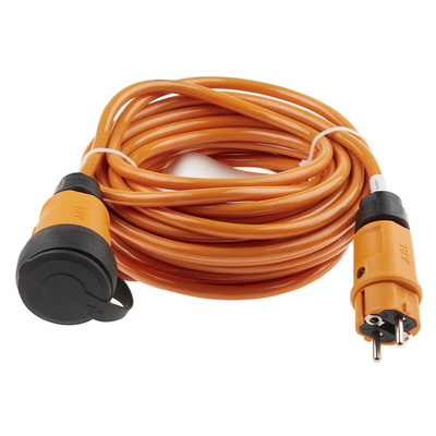 brennenstuhl 10m 1 Socket Schuko Extension Lead, 230 V ac, IP44