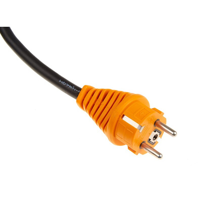 brennenstuhl 25m 4 Socket Type F - German Schuko Extension Lead, 230 V ac, IP54