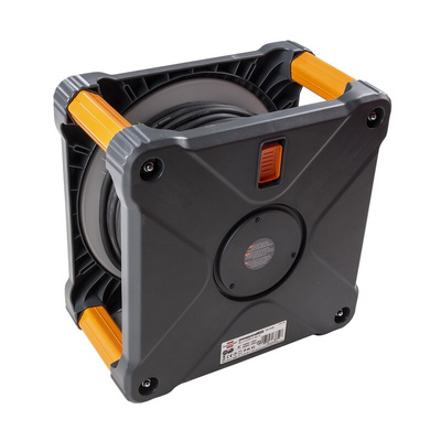 brennenstuhl 50m 4 Socket Type F - German Schuko Cable Reel, 230 V ac, IP44