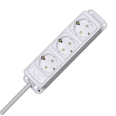 Kopp 1m 3 Socket Extension Lead, 250 V