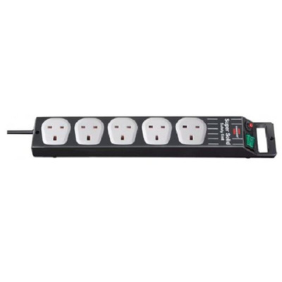 brennenstuhl 3m 5 Socket BS 1363 Extension Lead, IP20