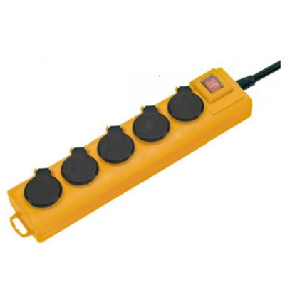 brennenstuhl 2m 5 Socket CEE Extension Lead, IP54