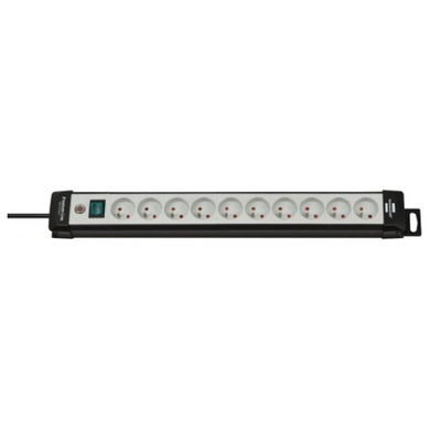 brennenstuhl 3m 10 Socket CEE Extension Lead, IP20
