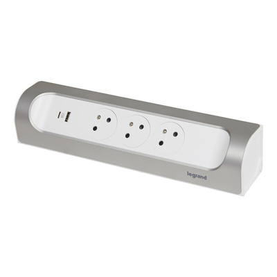 Legrand 3 Socket Type E - French Extension Lead