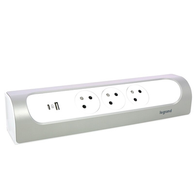 Legrand 3 Socket Type E - French Extension Lead