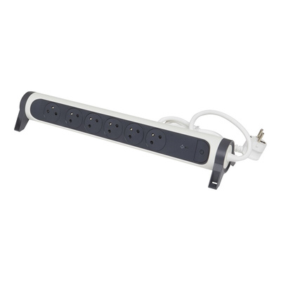 Legrand 1.5m 6 Socket Type E - French Extension Lead