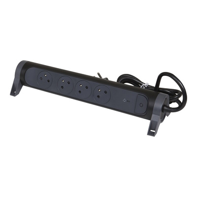 Legrand 1.5m 4 Socket Type E - French Extension Lead