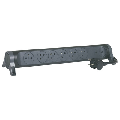 Legrand 1.5m 6 Socket Type E - French Extension Lead