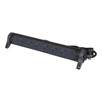 Legrand 1.5m 6 Socket Type E - French Extension Lead