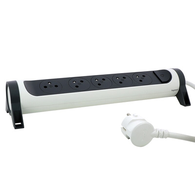 Legrand 3m 5 Socket Type E - French Extension Lead