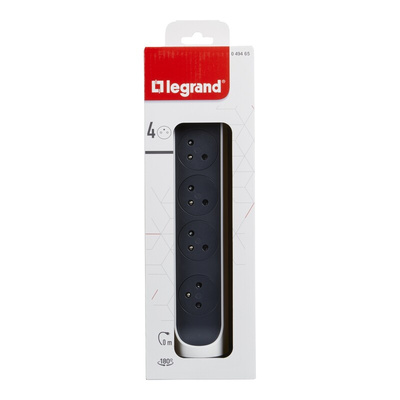 Legrand 4 Socket Type E - French Extension Lead