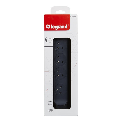 Legrand 4 Socket Type E - French Extension Lead